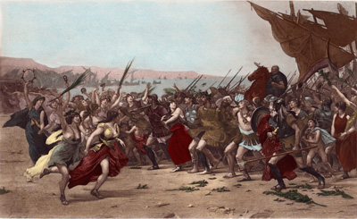 "Conquerors of Salamis" by Cormon